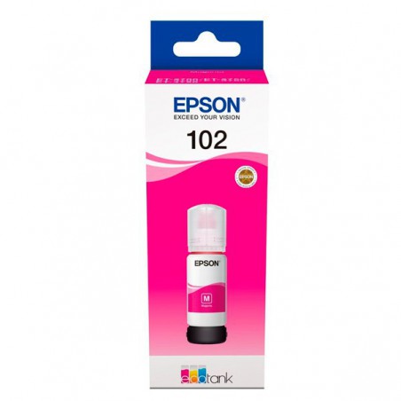 INK JET EPSON ORIG. C13T03R340 Nº102 MAGENTA ECOTANK 