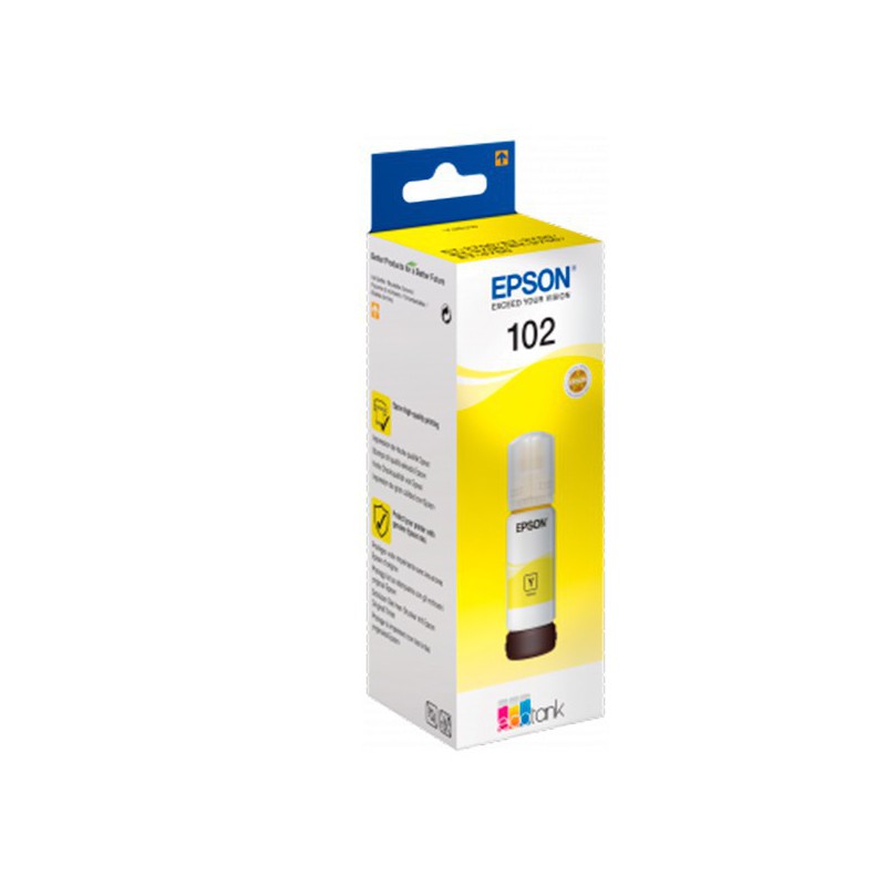 INK JET EPSON ORIG. C13T03R440 Nº102 AMARILLA ECOTANK 
