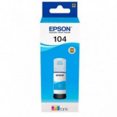 INK JET EPSON ORIG.C13T00P240 ECOTANK Nº 104  CYAN