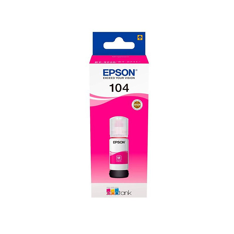 INK JET EPSON ORIG.C13T00P340 ECOTANK Nº 104 MAGENTA