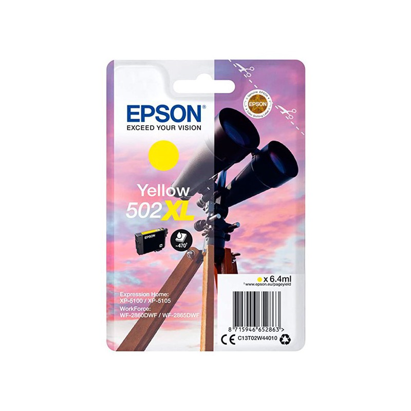 INK JET EPSON ORIG.C13T02W44010 Nº502XL YELLOW