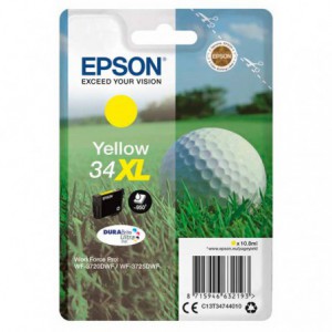 INK JET EPSON ORIG.C13T34744010 AMARILLO 34XL