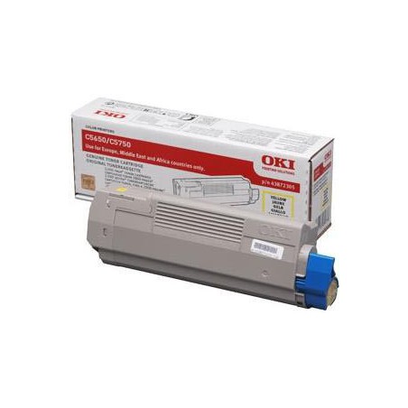 TONER OKI ORIG. C5650/5750 AMARILLO 2000 PAGI