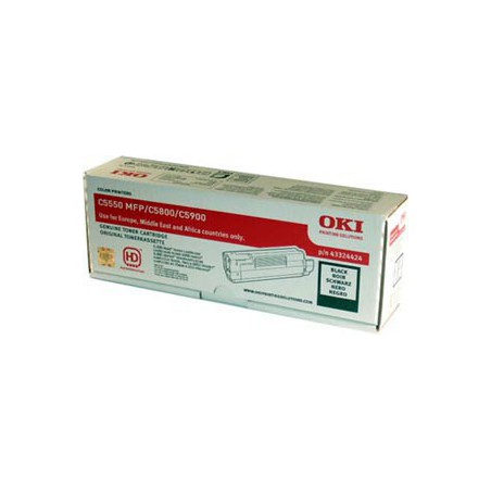 TONER OKI ORIG. OKIPAGE C5800/5900 NEGRO 6K