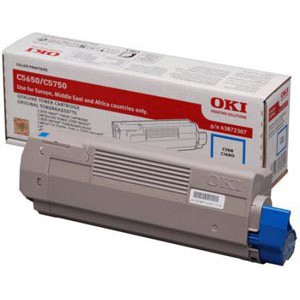 TONER OKI ORIG. C5650/5750 CYAN 2000 PAGINAS