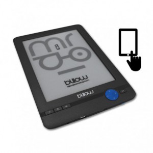 E-BOOK BILLOW TINTA ELEC. 6" 4GB PANTALLA TACTIL E03T*
