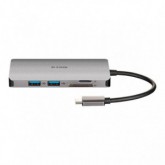 HUB USB D-LINK TIPO C 3USB 3.0/1 HDMI/1 RJ45 GRIS
