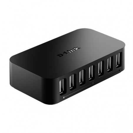 HUB D-LINK USB 2.0 ALIMENTACION EXTERNA 7 PUERTOS USB