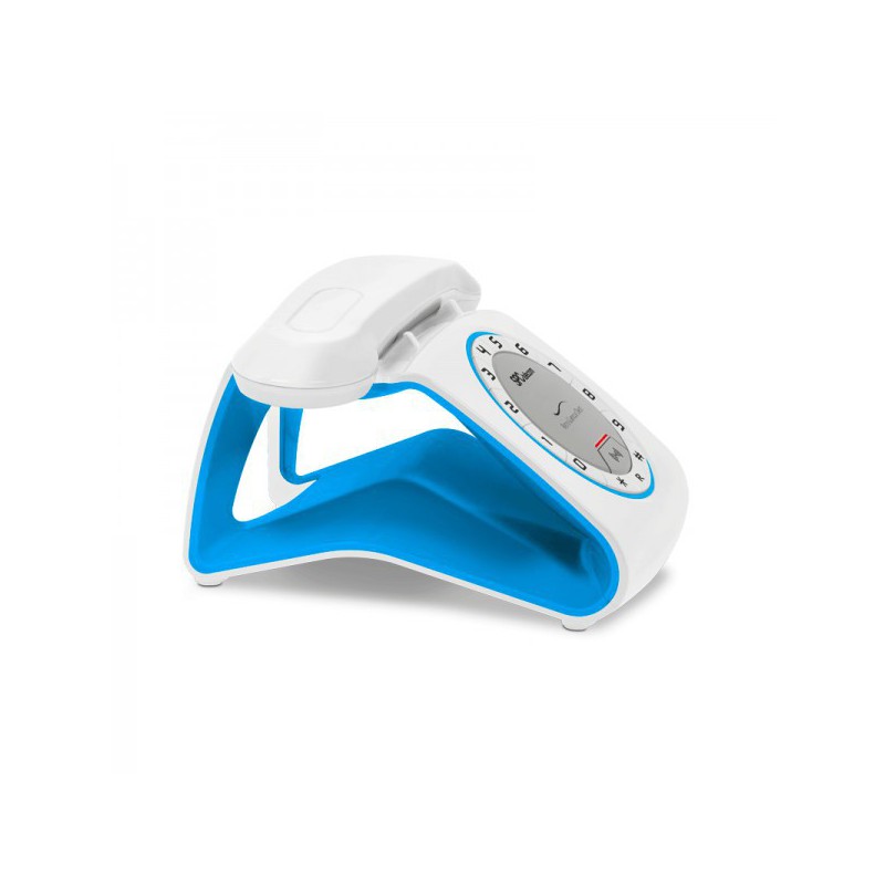 TELEFONO SPC INALAMBRICO 7704A BLANCO/AZUL RETRO GLAMOUR*