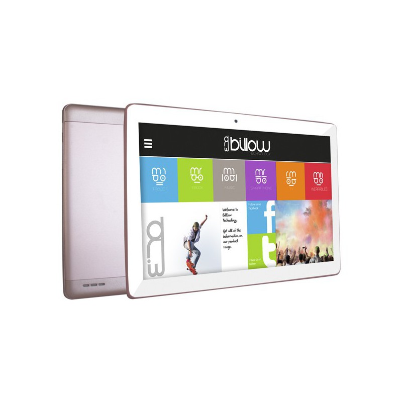 TABLET BILLOW X103P 10.1" QUAD IPS 1+16GB 3G ROSA*