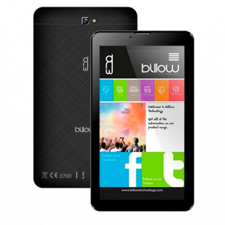 TABLET BILLOW X703B 7" QUAD IPS 1.3GH 8GB ANDROID 8.1 NEGRA*