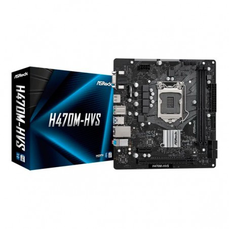 PLACA BASE ASROCK H470M-HVS LGA 1200 MICRO ATX