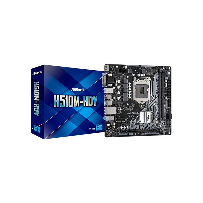 PLACA BASE ASROCK H510M-HDV 1200 MATX