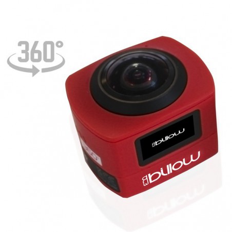 CAMARA DEPORTIVA BILLOW XS360PROR ROJA*