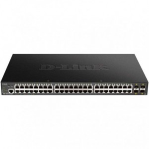 SWITCH D-LINK 52 PORT POE 10-GIGABIT SMART MANAGED 