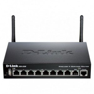 ROUTER D-LINK WIFI DSR-250N VPN 1P WAN GIGA 8P LAN GIGA 