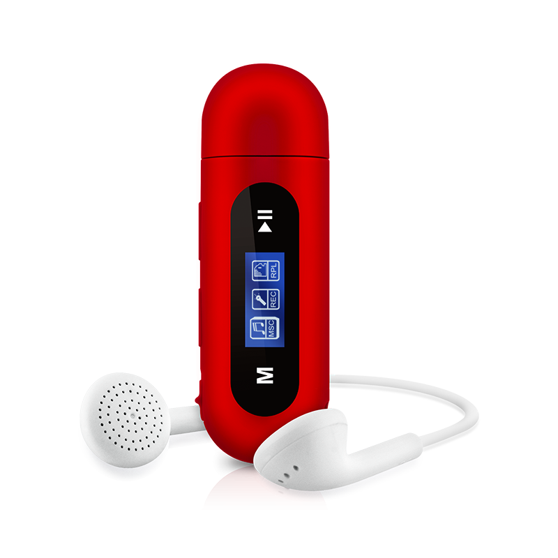 MP3 SPC SPORT ARMBAND 4GB SIN BRAZ.8494R ROJO*