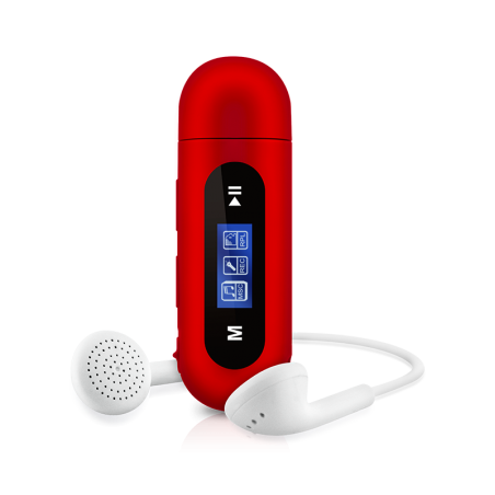 MP3 SPC SPORT ARMBAND 4GB SIN BRAZ.8494R ROJO*