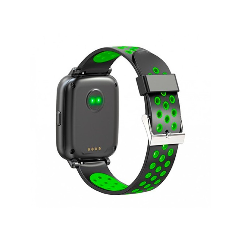 SMARTWATCH  BILLOW SPORT WATCH XS35 NEGRO/VERDE XS35BGP*