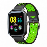 SMARTWATCH  BILLOW SPORT WATCH XS35 NEGRO/VERDE XS35BGP*