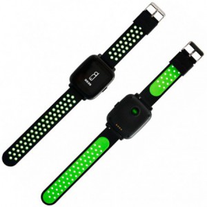 SMARTWATCH  BILLOW SPORT WATCH XS35 NEGRO/VERDE XS35BGP*