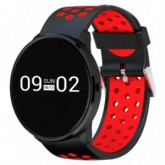 SMARTWATCH  BILLOW SPORT WATCH XS20 NEGRO/ROJO XS20BR*