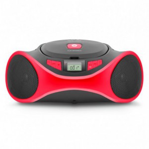 REPRODUCTOR CD SPC CLAP BOOMBOX ROJO 4501R