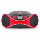 REPRODUCTOR CD SPC CLAP BOOMBOX ROJO 4501R