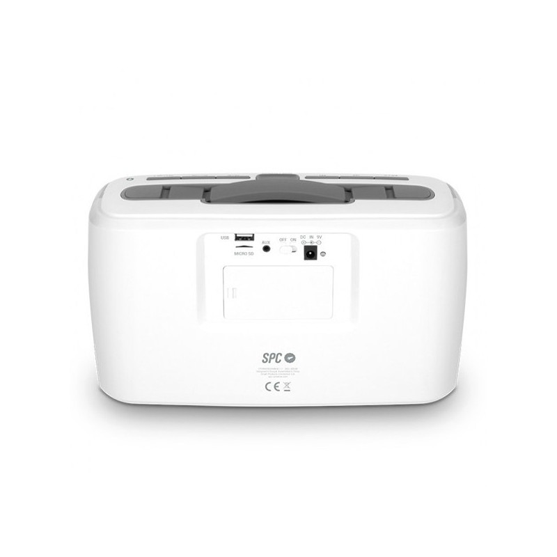 REPRODUCTOR USB Y MSD SPC STORM BOOMBOX BLANCO 4503B