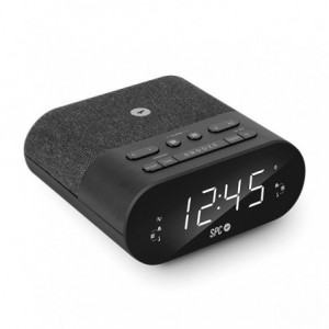 RADIO DESPERTADOR SPC CARGA INALÁMBRICA SMARTPHONE FQ 4587N 