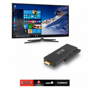 MINI PC SPC INTEL 1GB/32GB SSD/W10 9206132N NEGRO*