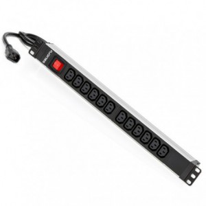 REGLETA ELECTRICA SALICRU SPS 12F.PDU C13/C14 PARA RACK 