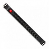 REGLETA ELECTRICA SALICRU SPS 12F.PDU C13/C14 PARA RACK 