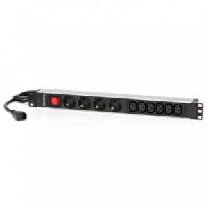 REGLETA ELECTRI. SALICRU SPS 4F+6F PDU SCH+C13/C14  RACK 