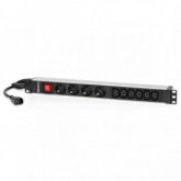 REGLETA ELECTRI. SALICRU SPS 4F+6F PDU SCH+C13/C14  RACK 