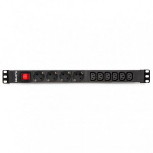 REGLETA ELECTRI. SALICRU SPS 4F+6F PDU SCH+C13/C14  RACK 
