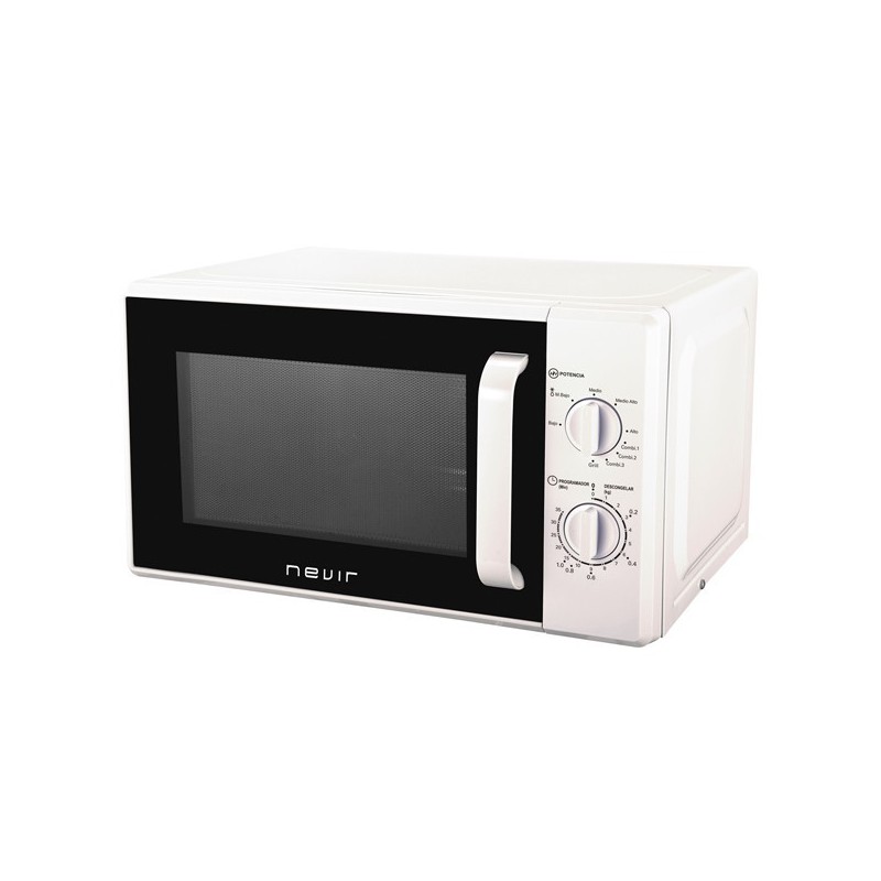 MICROONDAS NEVIR 20 L.700W BLANCO NVR-6224 M*