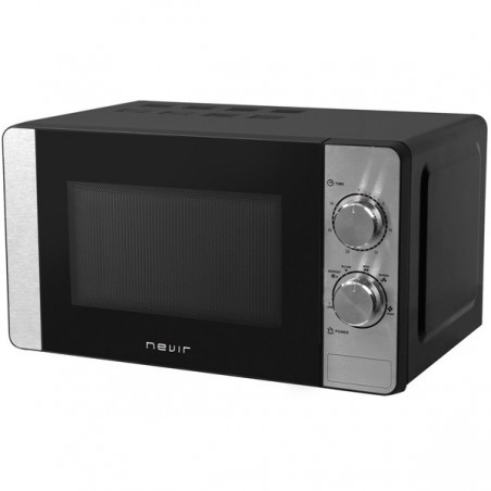 MICROONDAS NEVIR 20 L.700W INOX. GRIS INTER. NVR-6232M