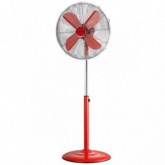 VENTILADORES NEVIR PIE 3V.40CM B.REDONDA ROJA  NVR-VPM40-R