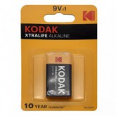 PILAS ALCALINAS KODAK XTRALIFE 9V PAQ 1