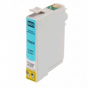 INK JET COMPATIBLE EPSON T080540 CYAN CLARO 