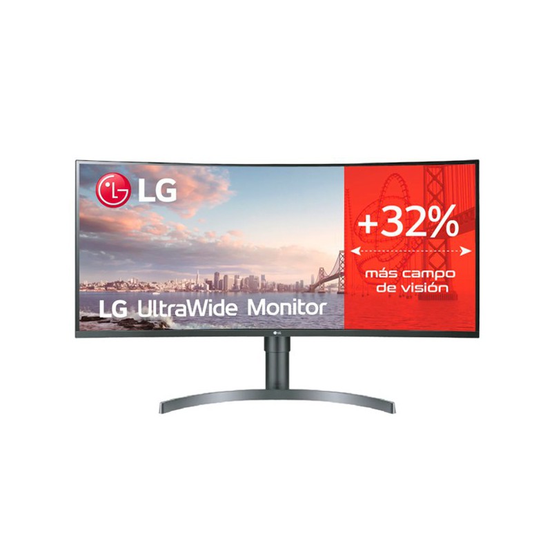 MONITOR LG 35" CURVO 35WN65C-B WQHD/MULTIMEDIA/NEGRO