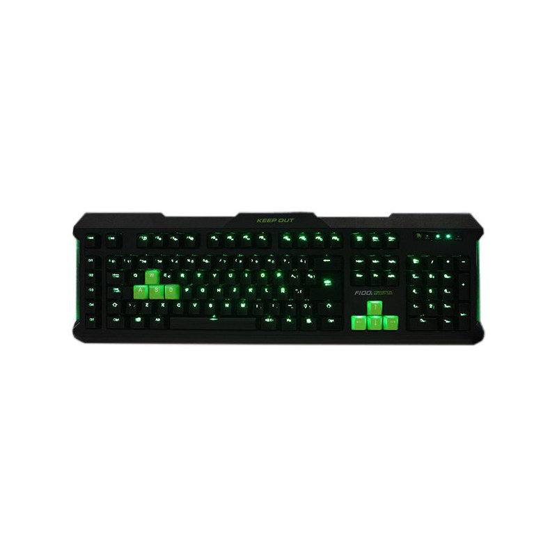 TECLADO KEEP OUT GAMING 3 PROF / 8 KEYS/MECANICO F100S*