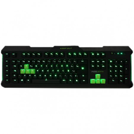 TECLADO KEEP OUT GAMING 3 PROF / 8 KEYS/MECANICO F100S*