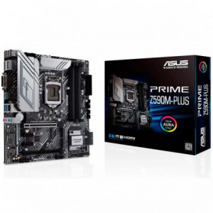 PLACA BASE ASUS PRIME Z590M-PLUS  LGA1200 USB3.2  SATA