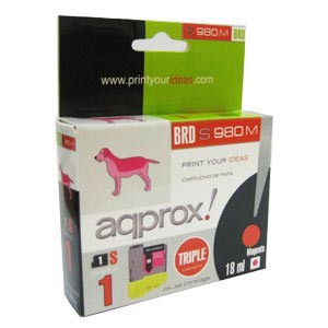 INK JET COMP BROTHER LC980M/LC1100M/LC985M MAGENTA