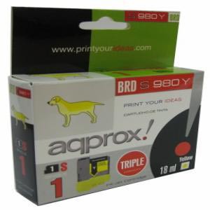 INK JET COMP BROTHER LC980Y/LC1100Y/LC985Y AMAR.