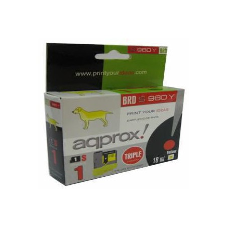 INK JET COMP BROTHER LC980Y/LC1100Y/LC985Y AMAR.