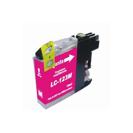 INK JET COMP BROTHER LC123M MAGENTA 