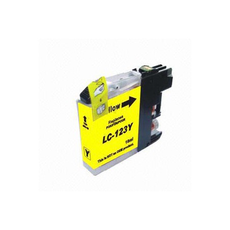 INK JET COMP BROTHER LC123Y AMARILLO 